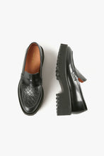 Load image into Gallery viewer, WOVEN LADY Black Loafers