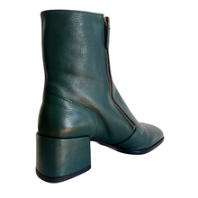 Load image into Gallery viewer, NIKI Forest Green Double Zipper Boots