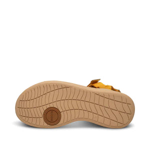 Sole of Woden Gold Sandal
