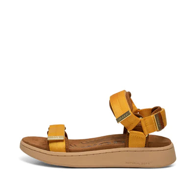 Gold Sandal with Adjustable Straps