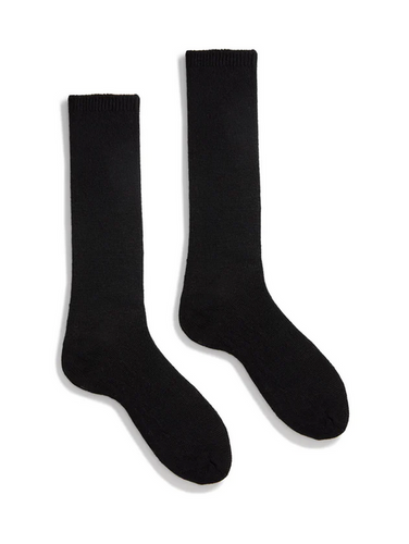 black ankle socks