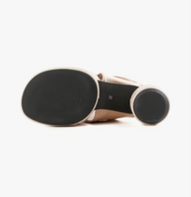 Load image into Gallery viewer, Sole of pink platform mule sandal