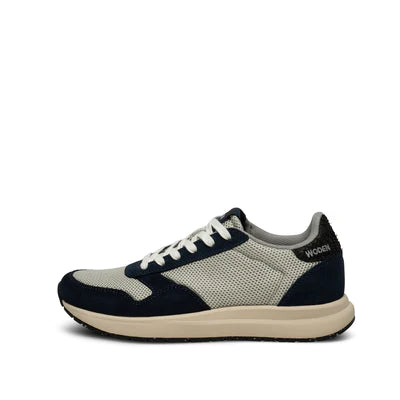 Navy Suede Sneaker