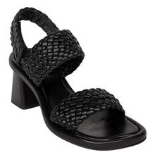 Load image into Gallery viewer, Square shape toe braided straps leather sandal