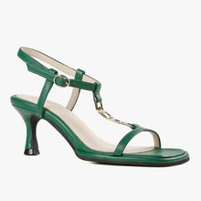 Load image into Gallery viewer, Green High Heel Sandal