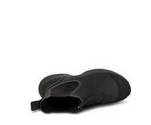 Load image into Gallery viewer, Top view of black waterproof ankle boot