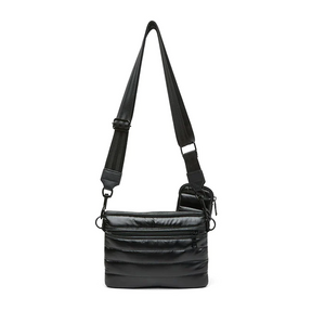 DOWNTOWN CROSSBODY Black on Black Handbag