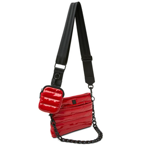 DOWNTOWN CROSSBODY Lipstick Patent Handbag