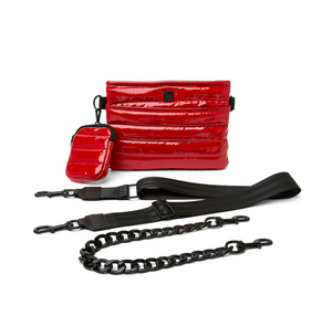 DOWNTOWN CROSSBODY Lipstick Patent Handbag