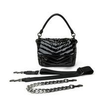 Load image into Gallery viewer, THE MUSE Patent Handbag