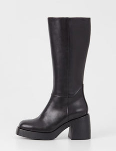 BROOKE Black Tall Boots