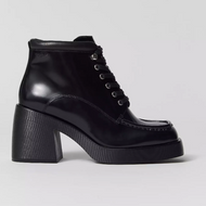 BROOKE Lace-up Heeled Bootie