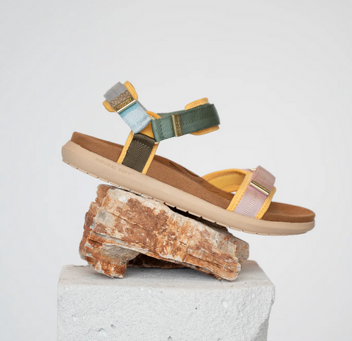 Pastel Colored Strappy Sandal