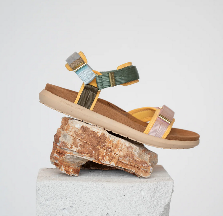 Pastel Colored Strappy Sandal