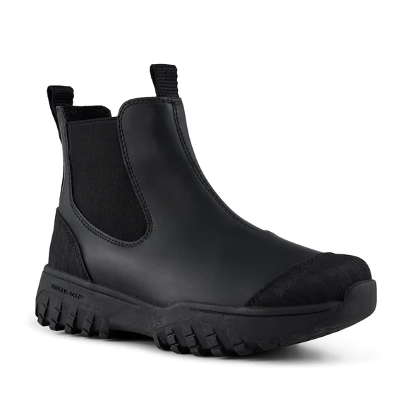 Black waterproof boot