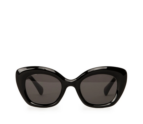 RAKEL Black Recycled Sunglasses