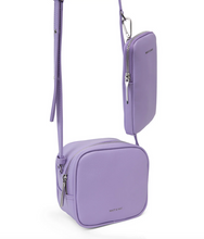 Load image into Gallery viewer, SWAE Vegan Lilac Crossbody Bag &amp; Pouch