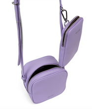 Load image into Gallery viewer, SWAE Vegan Lilac Crossbody Bag &amp; Pouch