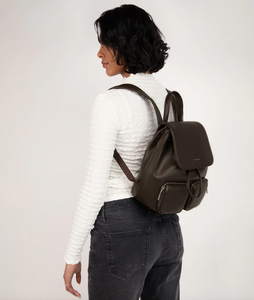 TATUM Black Vegan Backpack