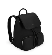 Load image into Gallery viewer, TATUM Black Vegan Backpack