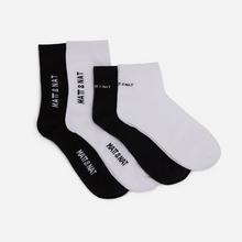 Load image into Gallery viewer, BLACK &amp; WHITE Cotton Sock Set