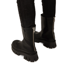 Load image into Gallery viewer, AVIKA Vegan Black Chelsea Boots