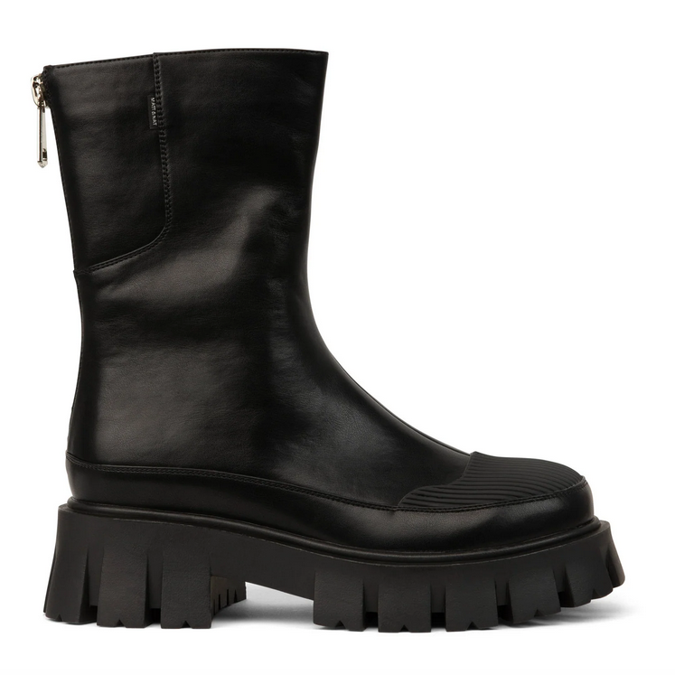 Vegan black chelsea boot