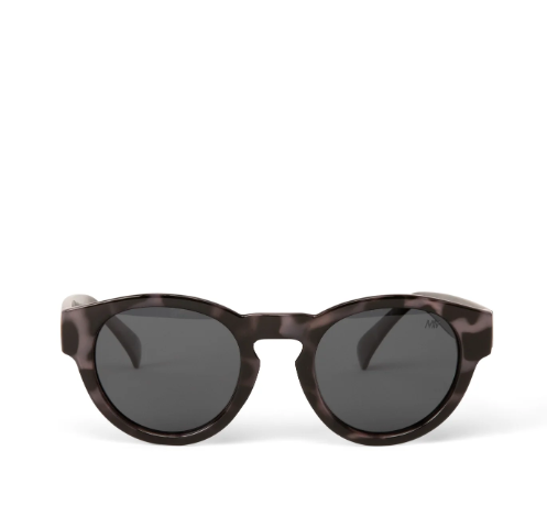 Mauve Recycled Round Sunglasses