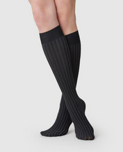 Load image into Gallery viewer, HILDA Knee Highs Black