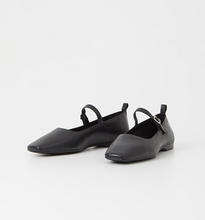 Load image into Gallery viewer, Black Leather Mary Jane Shoes