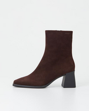 Load image into Gallery viewer, HEDDA Brown Suede Ankle Boots