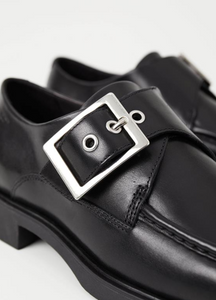 Close up of buckle detail