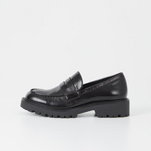 Load image into Gallery viewer, KENOVA Black Patent Loafers