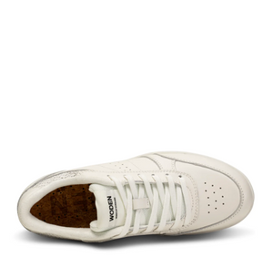 BJORK White Leather Sneakers