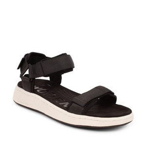 LINE Black Sandals