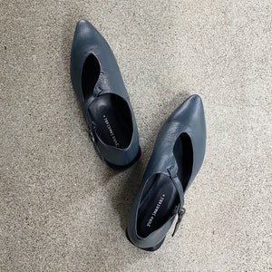 KOKO yuko imanishi Airforce Blue Leather Shoe