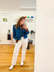 WOW MULES in White Leather