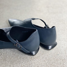 Load image into Gallery viewer, KOKO yuko imanishi Airforce Blue Leather Shoe