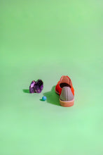 Load image into Gallery viewer, IMPERIAL TOPAZ Orange Suede Oxfords