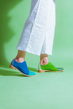 Load image into Gallery viewer, SAPPHIRE Blue Suede Oxfords