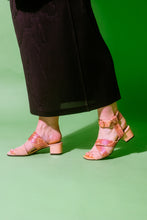 Load image into Gallery viewer, PINK TOPAZ Pink Strappy Sandals