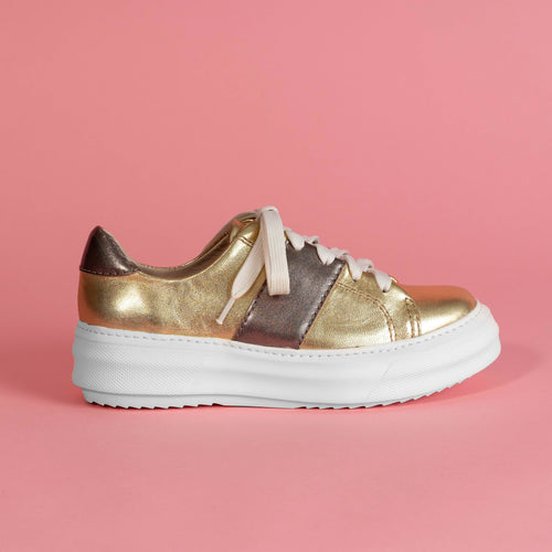 ORO Gold & Bronze Sneaker