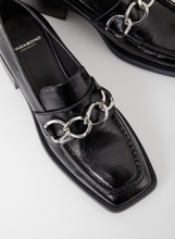 Load image into Gallery viewer, BLANCA Black Patent Loafer