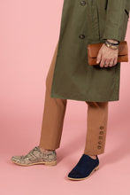 Load image into Gallery viewer, RESTORE Navy Leather and Suede Oxfords