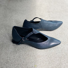 Load image into Gallery viewer, KOKO yuko imanishi Airforce Blue Leather Shoe