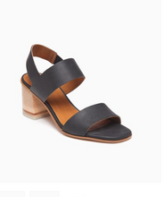 Load image into Gallery viewer, BEDFORD Black leather sandal