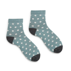 DOT COTTON Anklet Sock Mineral