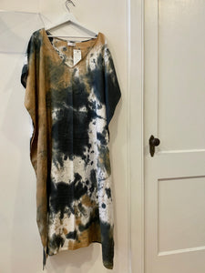 Linen Batik Kaftan