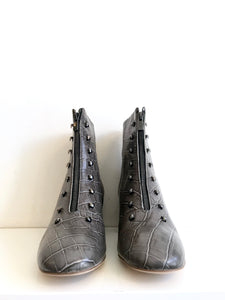 GIG GREY CROC Ankle Boot