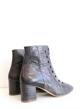 Load image into Gallery viewer, GIG GREY CROC Ankle Boot
